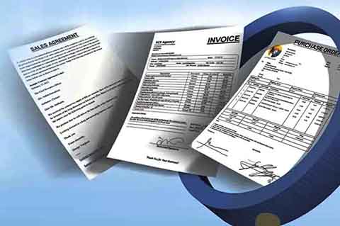 چک کردن مدارک متقاضی